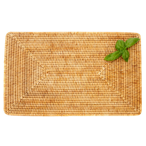Birch Lane™ Actin Rattan Rectangle Placemat & Reviews Wayfair